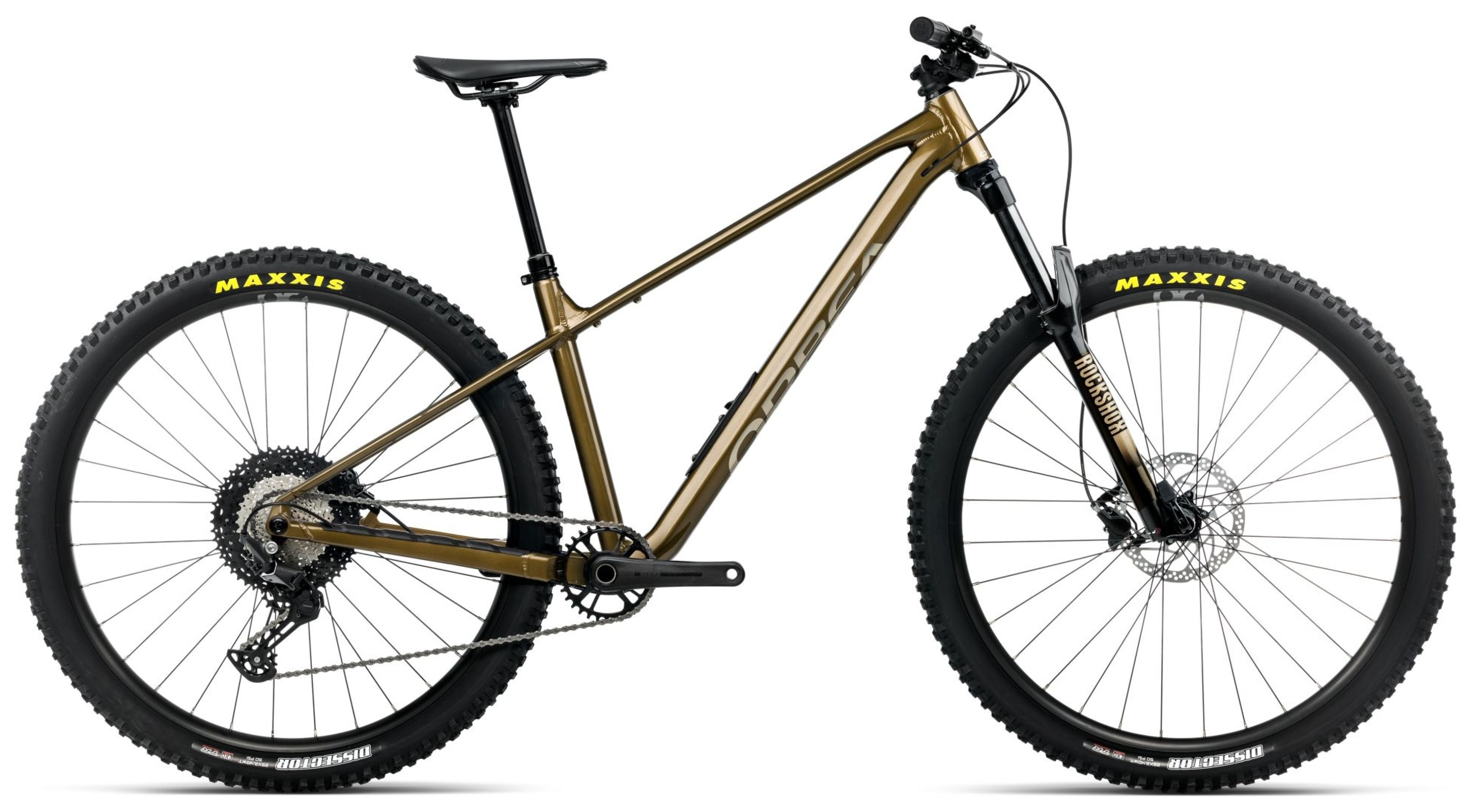 Orbea LAUFEY H30 Diamant Metallic Olijfgroen - Titanium Zwart (Glans) (2025)