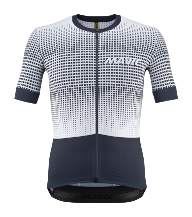 Mavic Aksium Graphic Jersey M Strepen / Diepblauw