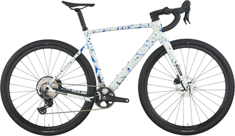 Scott Addict Gravel 30 wit/spat blauw