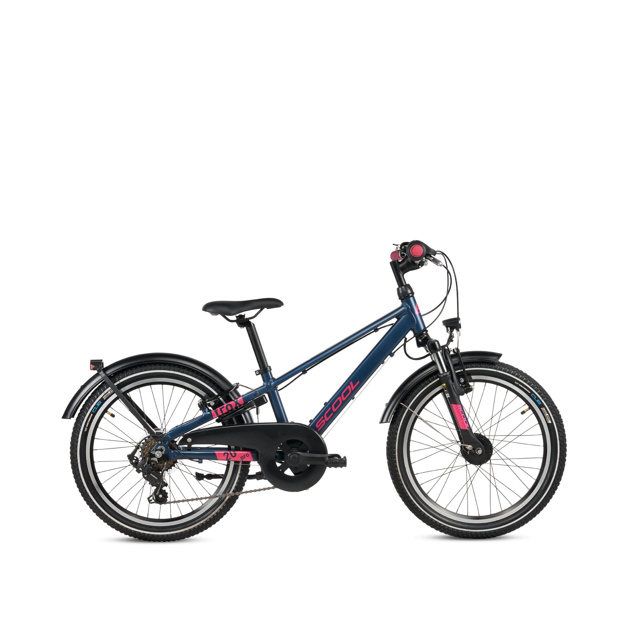 S'cool troX pro 20-K7 Parel Nachtblauw/Roze