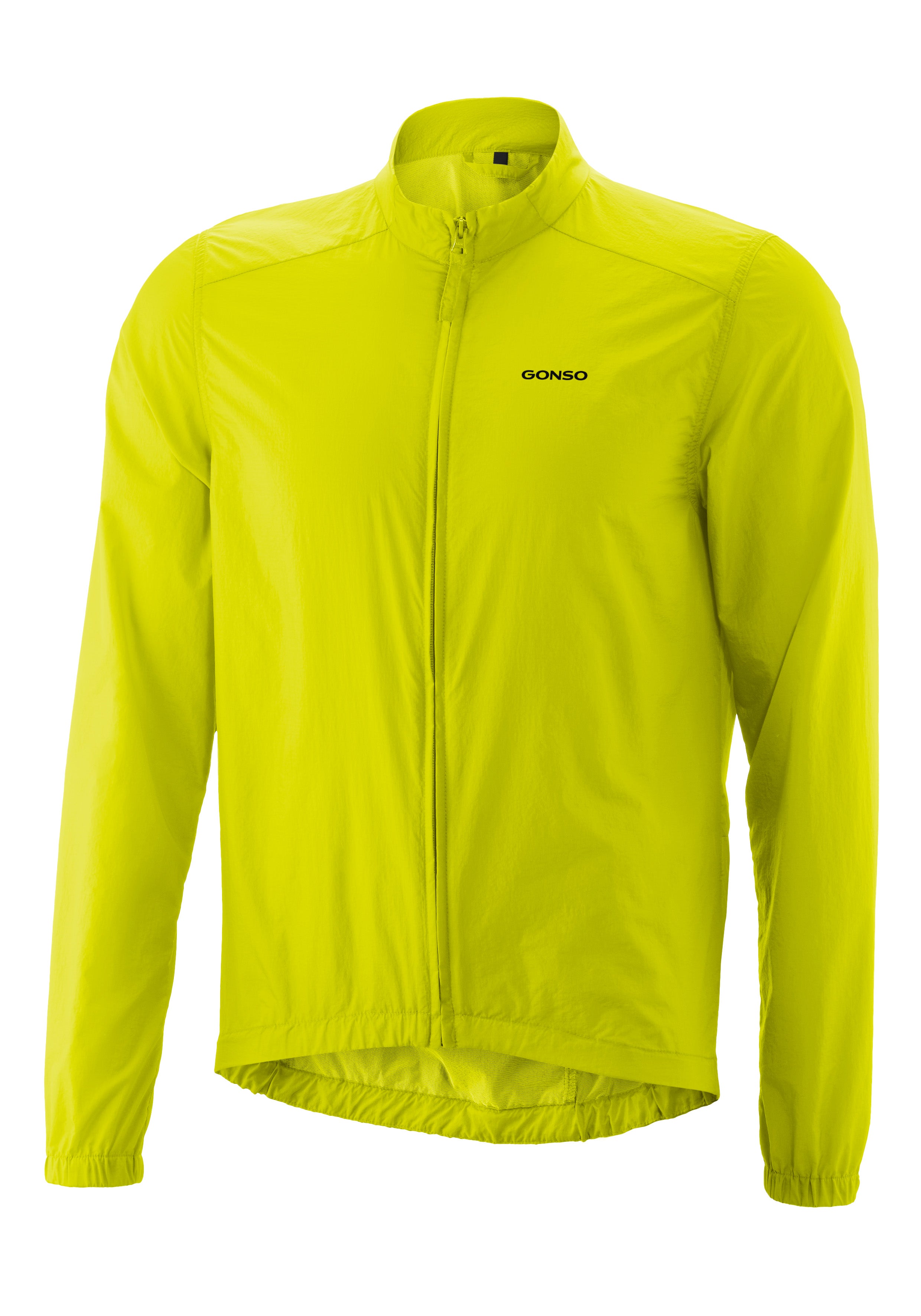 Gonso Adventure Jacket Wind Heren safety yellow