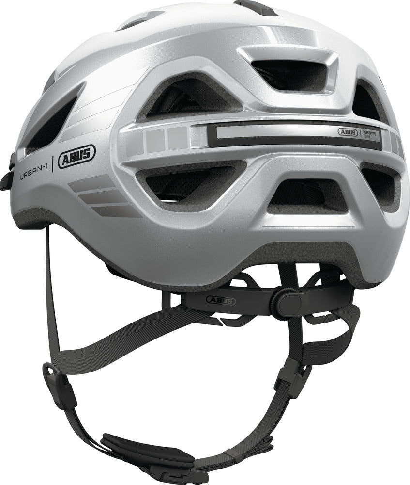 Abus URBAN-I 4.0 LR Urban Helm signaal zilver