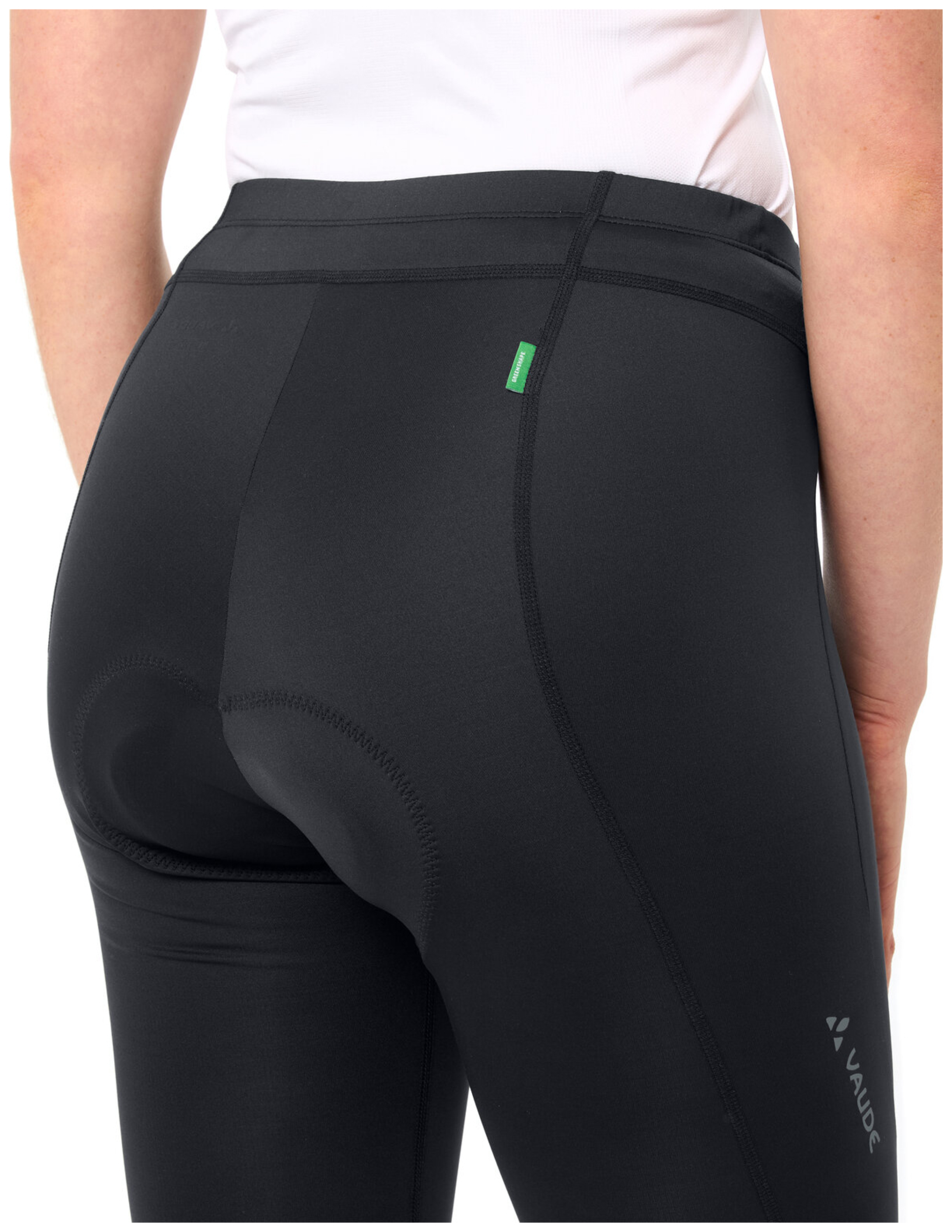 VAUDE Dames Matera 3/4 Tights zwart