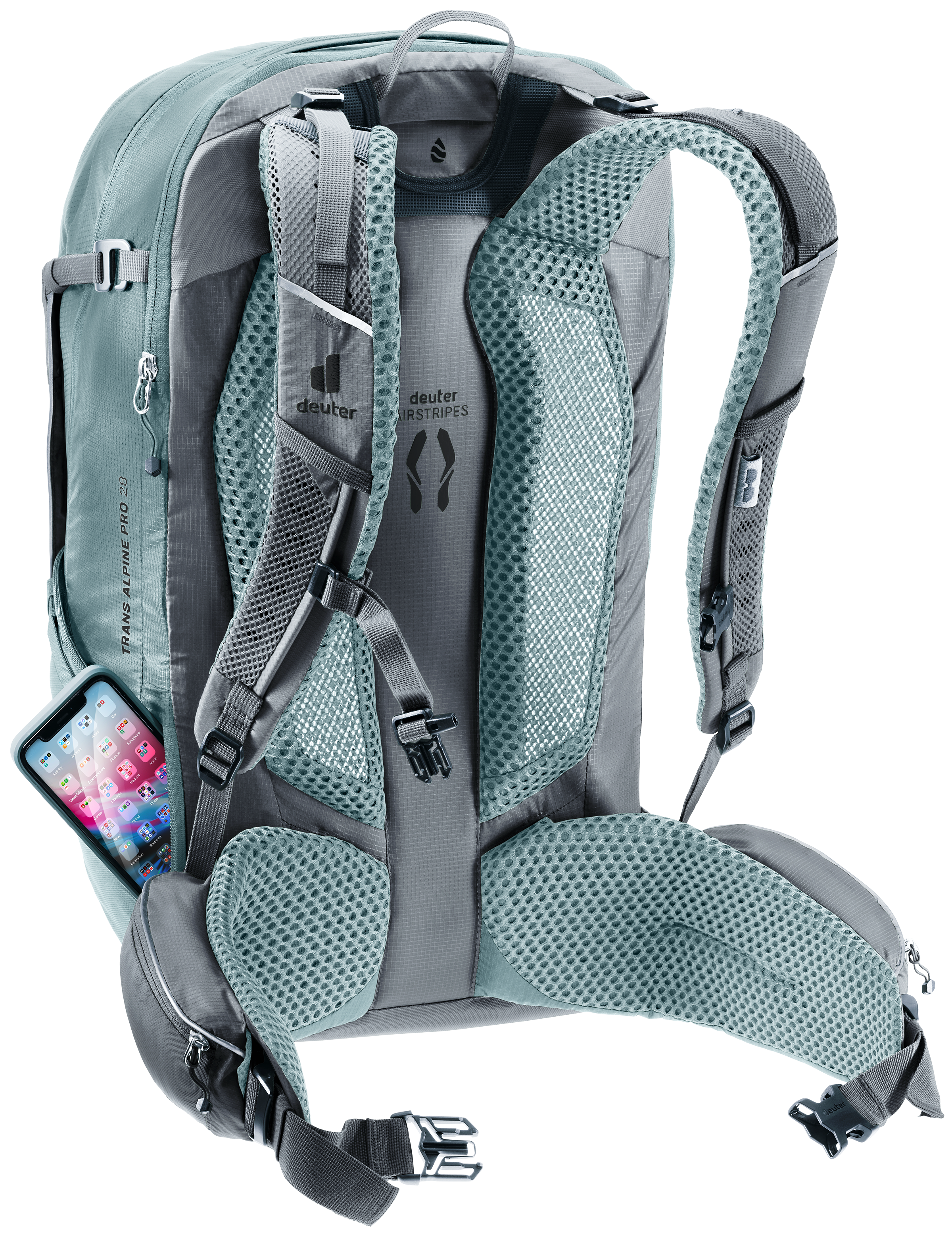 deuter Trans Alpine Pro 28 fietsrugzak graphite-shale