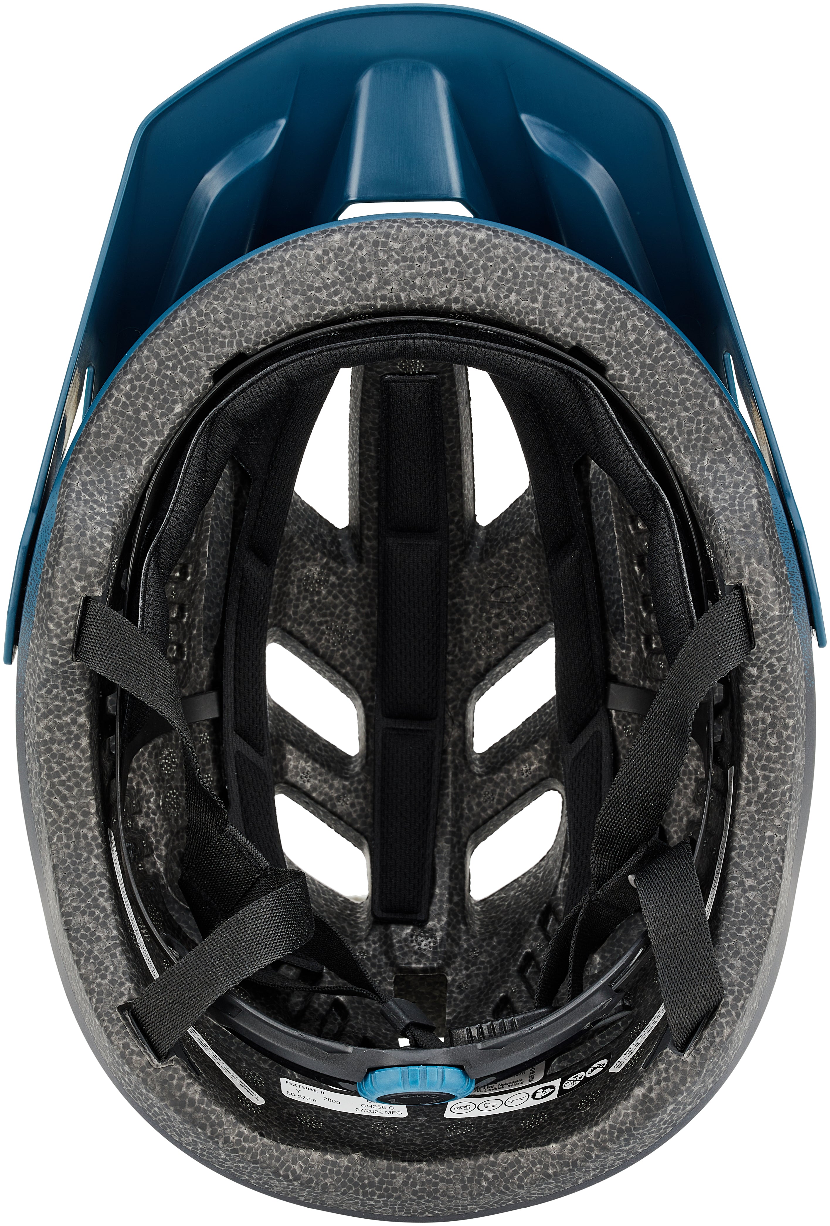Giro Fixture II W helm mat ano harbor blue fade