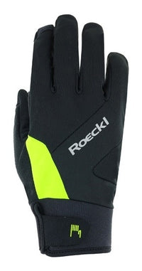 Roeckl Reichenthal 2 Jr. Handschoenen Junior zwart/fluo geel