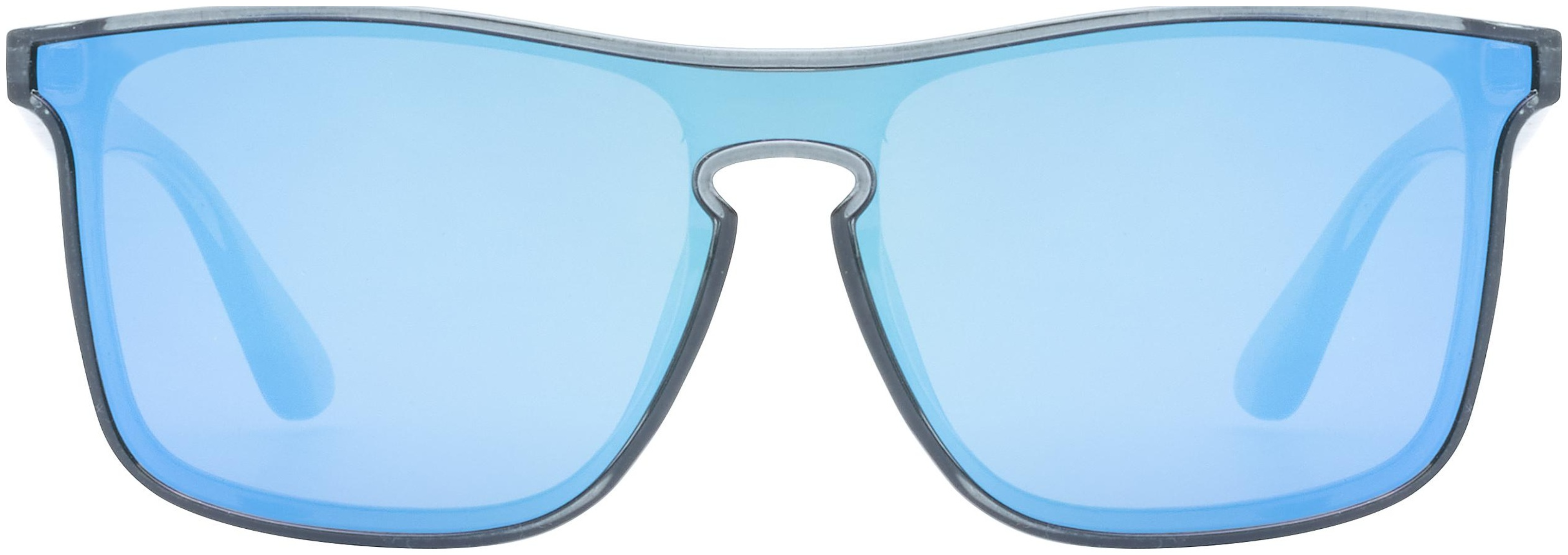 uvex Heyday fietsbril Clear Smoke / Mirror Blue