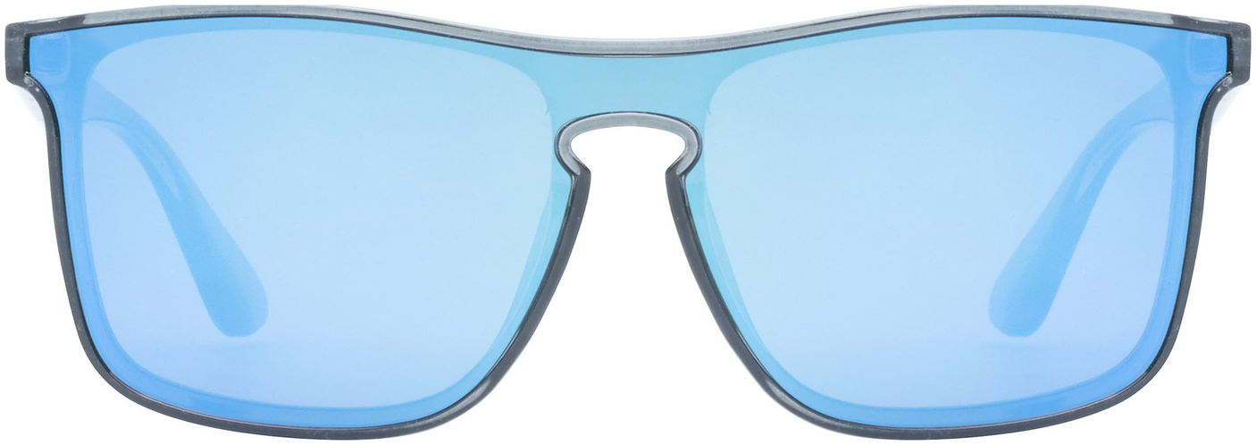 uvex Heyday fietsbril Clear Smoke / Mirror Blue