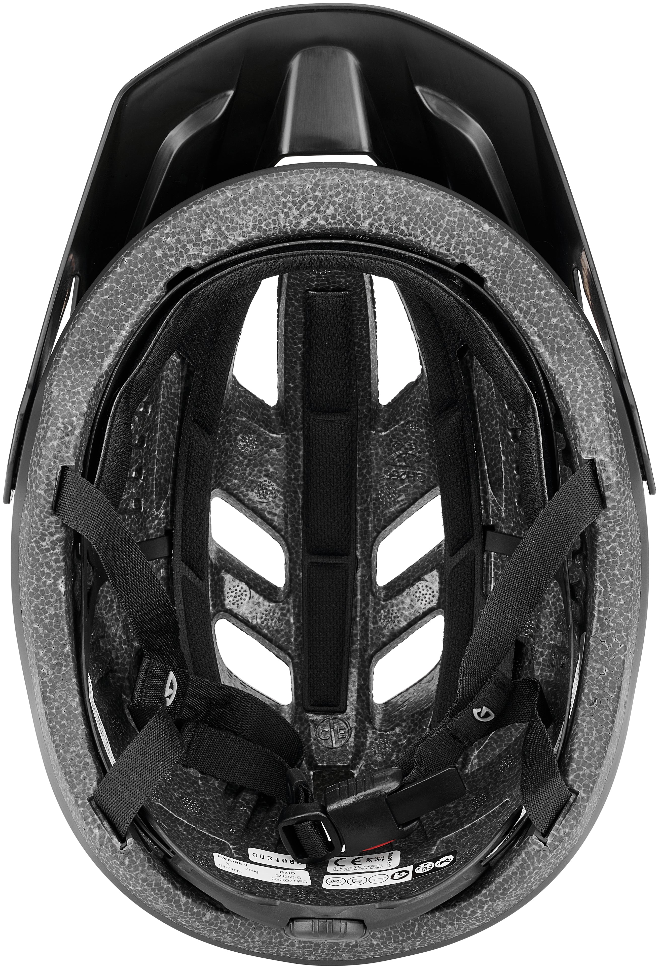 Giro Fixture II helm mat zwart/titanium