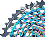 SRAM XG-1299 Eagle cassette 12-speed multicolor/zwart