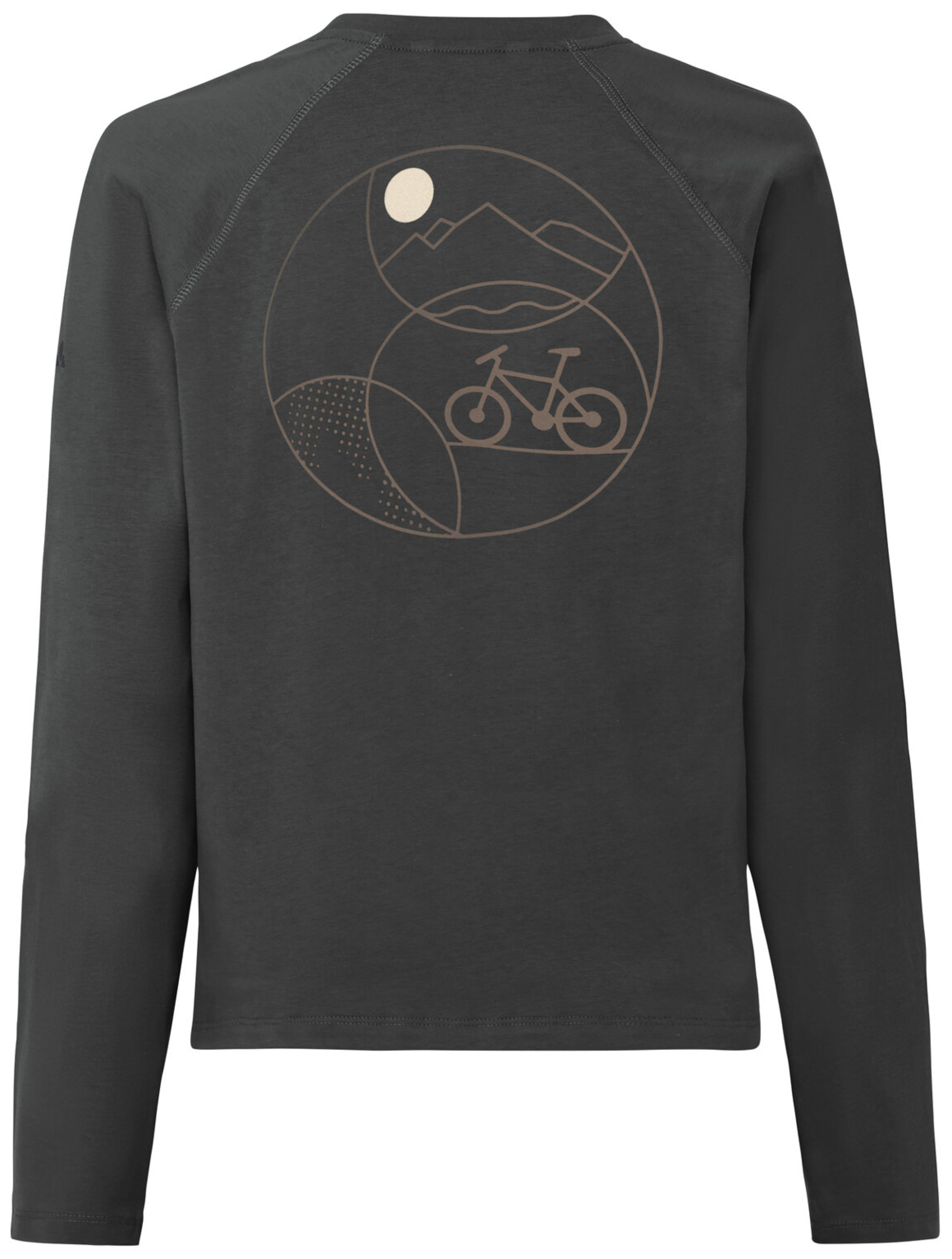 VAUDE Dames Fietser LS T-shirt grafiet