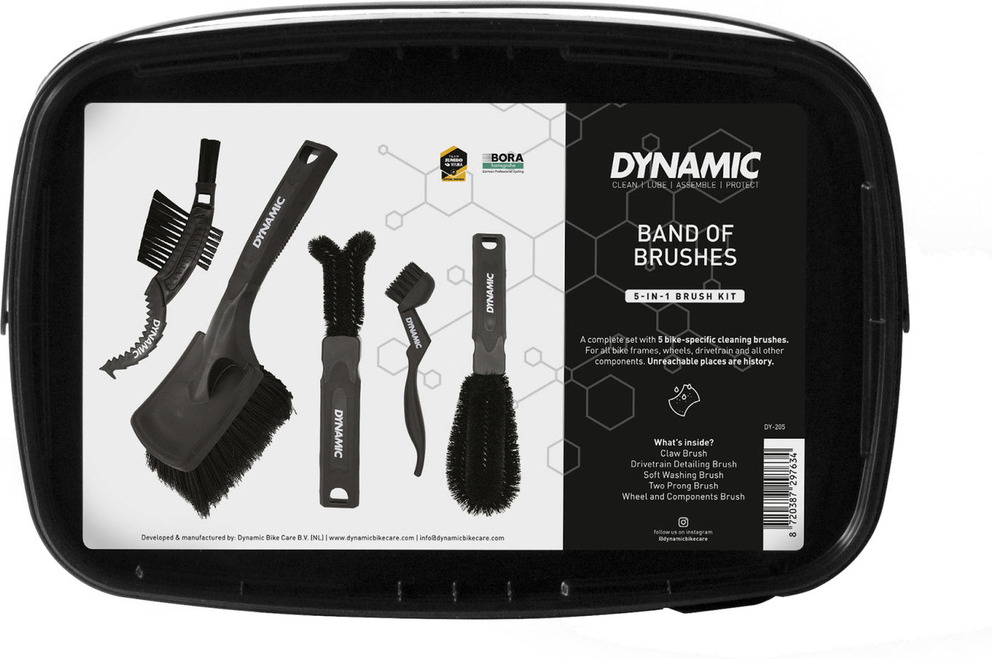 Dynamische Borstelband