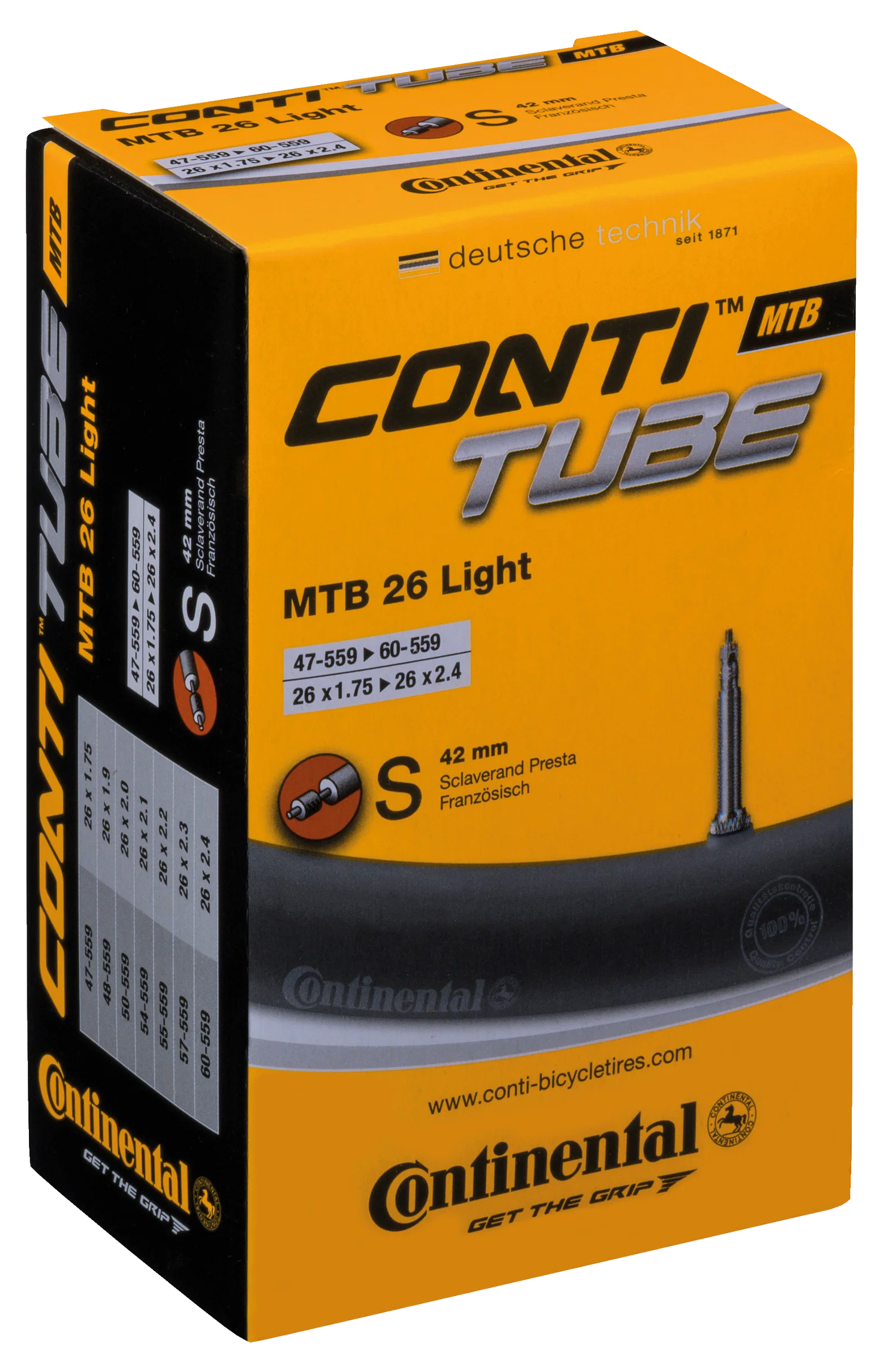 Continental MTB 26 Light binnenband 26