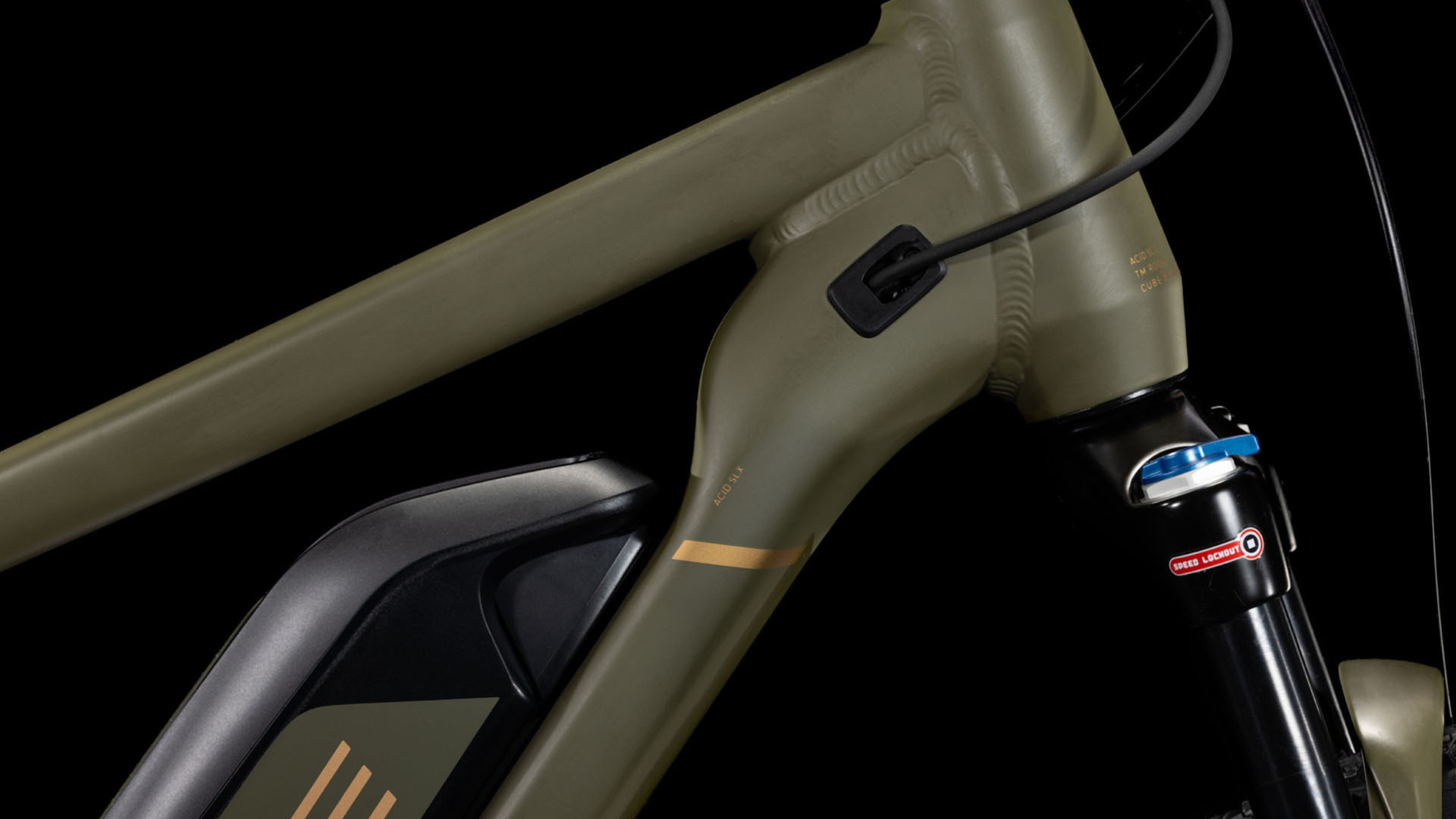 Cube Acid 240 Hybrid Rookie SLX 500 Diamant 500 dustyolive´n´gold