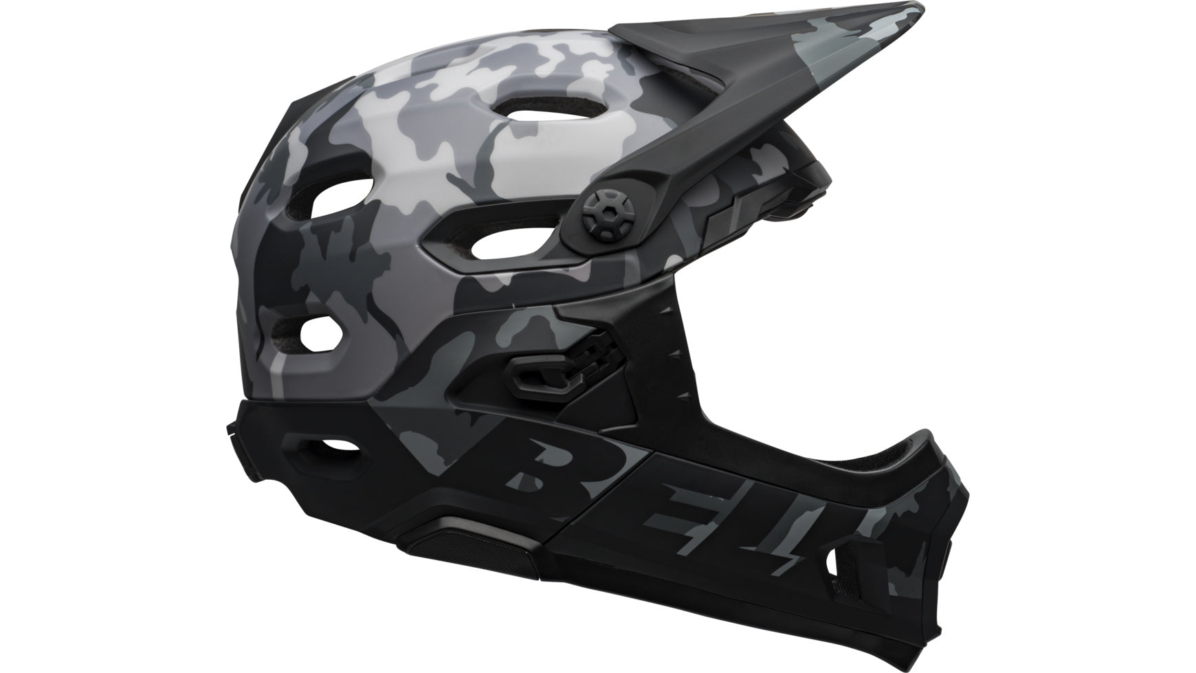 Bell Super DH Mips mat/glanz zwart camo