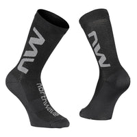Northwave Extreme Air Mid Sokken Zwart/Grijs