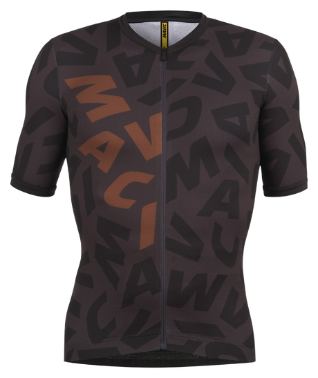 Mavic Aksium Graphic Jersey Heren carbone
