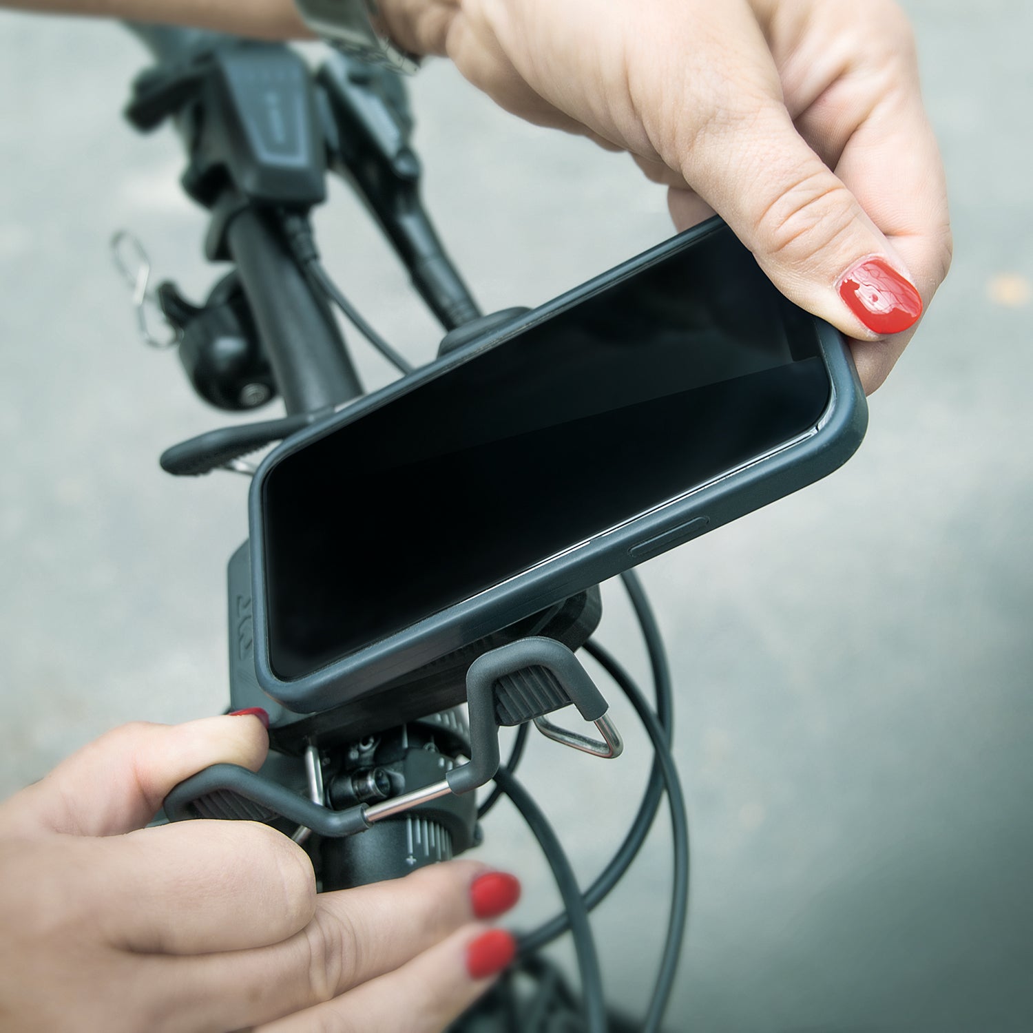 SKS Germany SMARTGRAB 360 Smartphonehouder Zwart