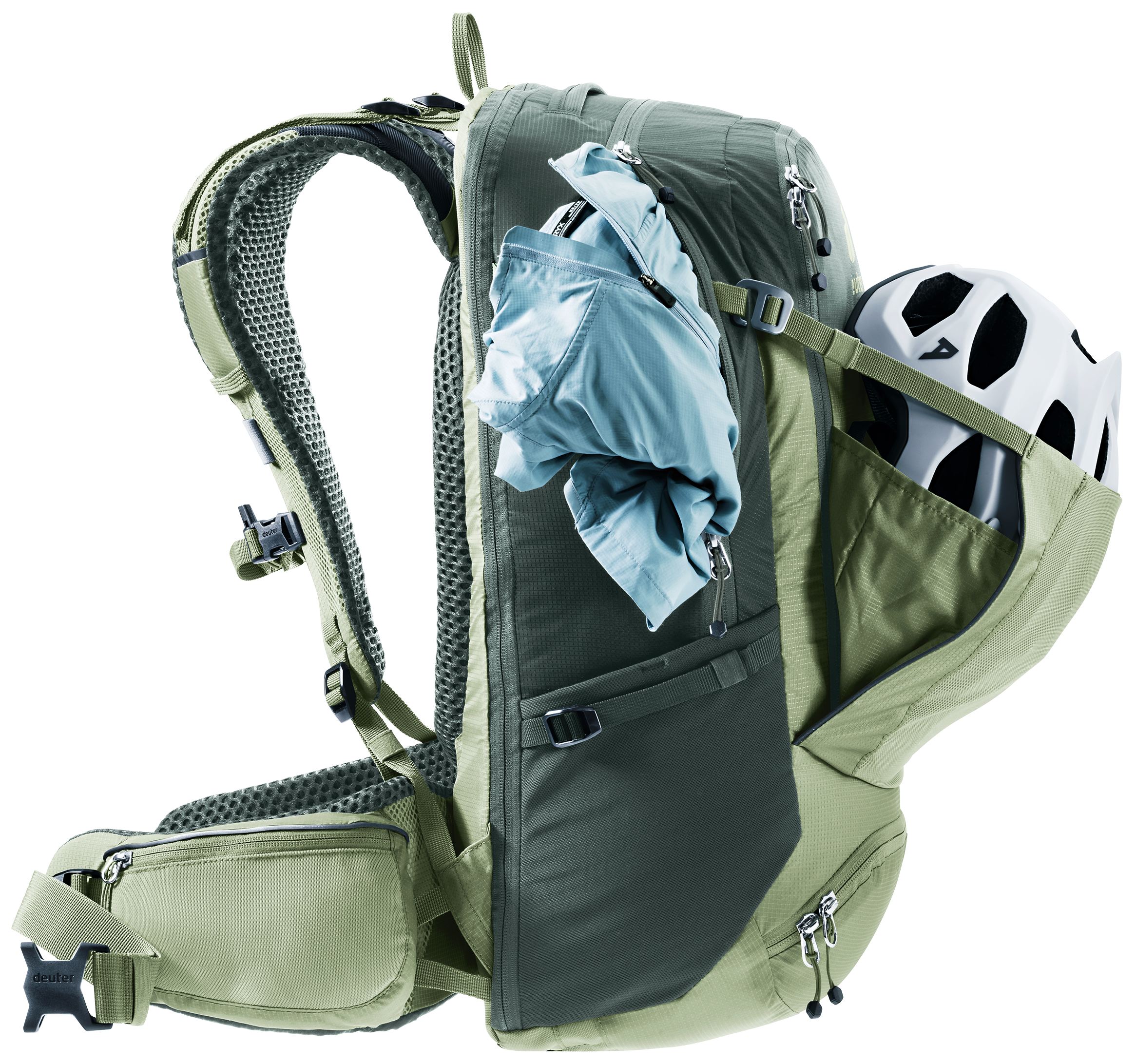 deuter Trans Alpine Pro 28 fietsrugzak grove-ivy