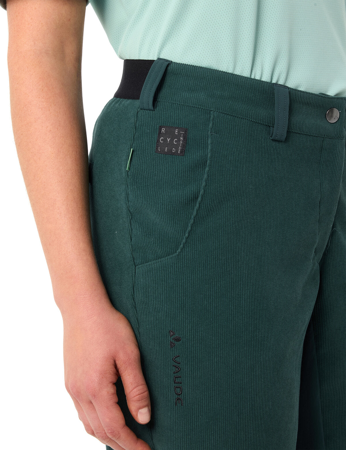 VAUDE Dames Loamer Base Cord Shorts deep pond