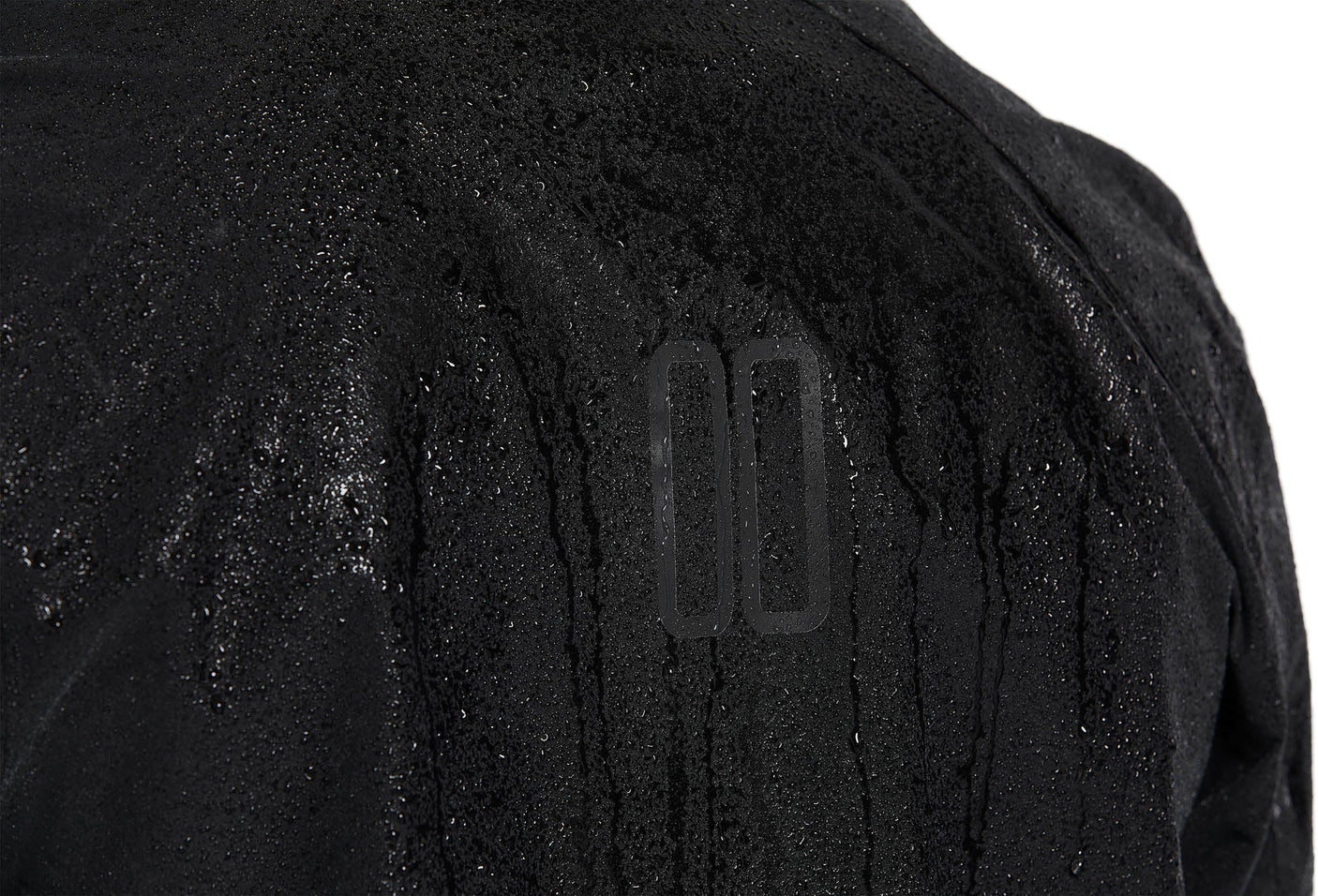 Basil Mosse regenparka heren zwart