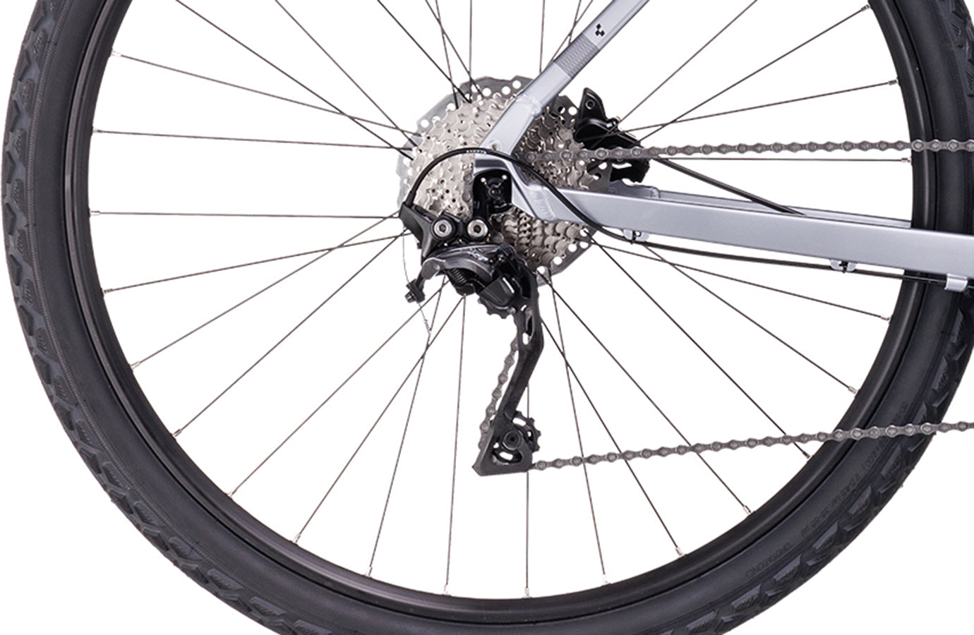 Cube Nature EXC Klassiek polarzilver'n'zwart