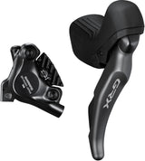 Shimano GRX ST-RX820/BR-RX820 Schijfremset Achter Flat Mount 12-speed grijs/zwart