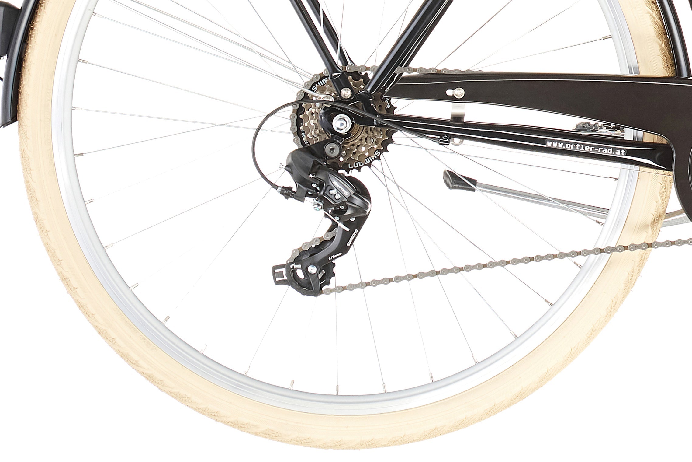 Ortler Detroit Cargo Alloy zwart