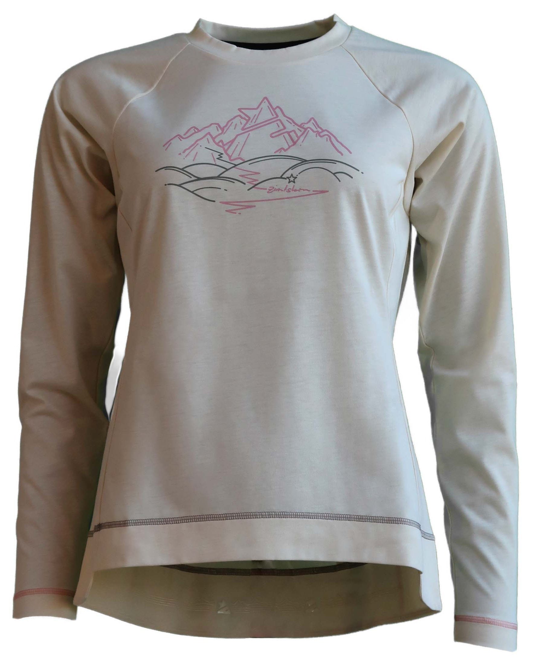 Zimtstern PureFlowz Eco Shirt LS Dames Crème