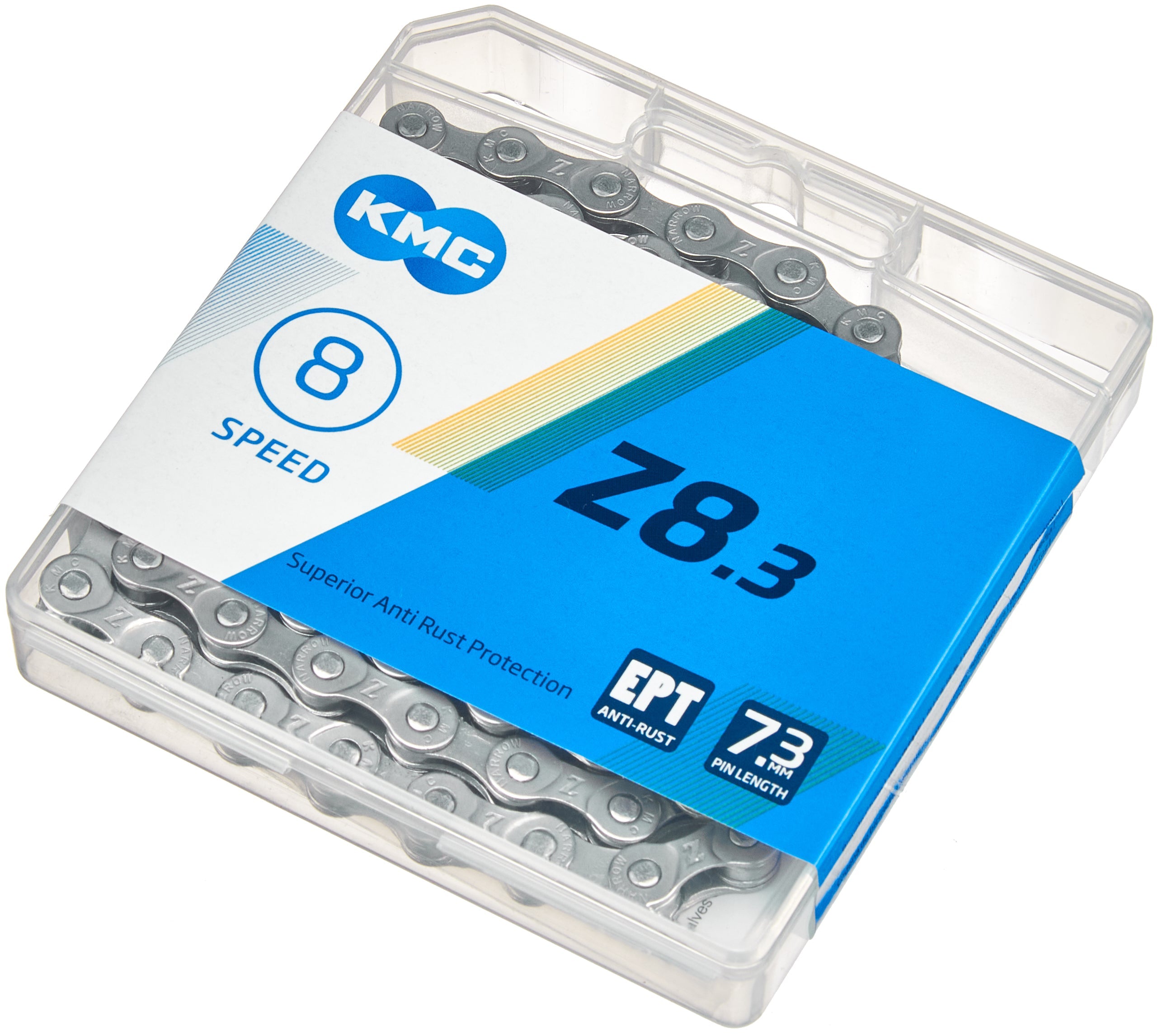 KMC Z8 EPT ketting 7/8-speed grijs