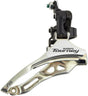 Shimano Tourney FD-TY300 Voorderailleur Klem Hoog 3x6-/7-speed Down Pull zwart/zilver