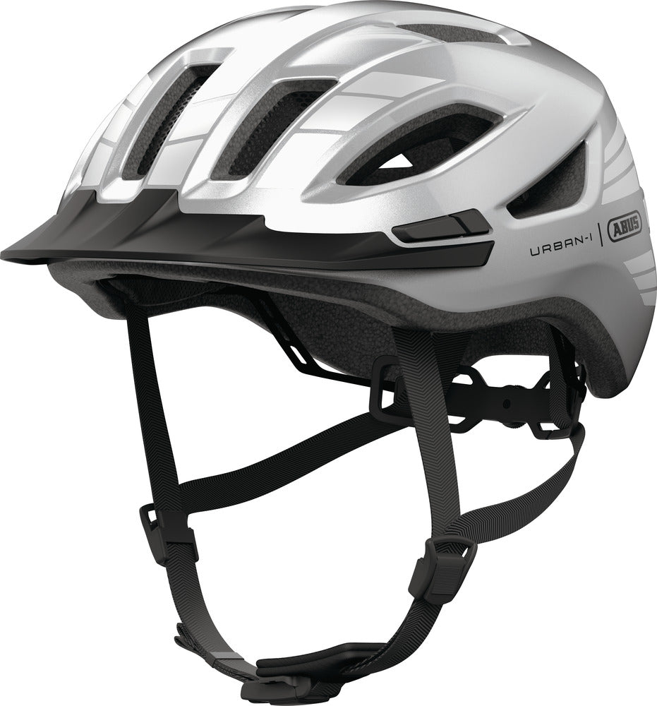 Abus URBAN-I 4.0 LR Urban Helm signaal zilver