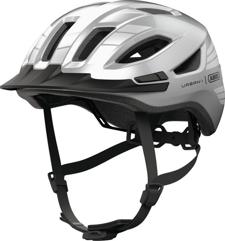 Abus URBAN-I 4.0 LR Urban Helm signaal zilver