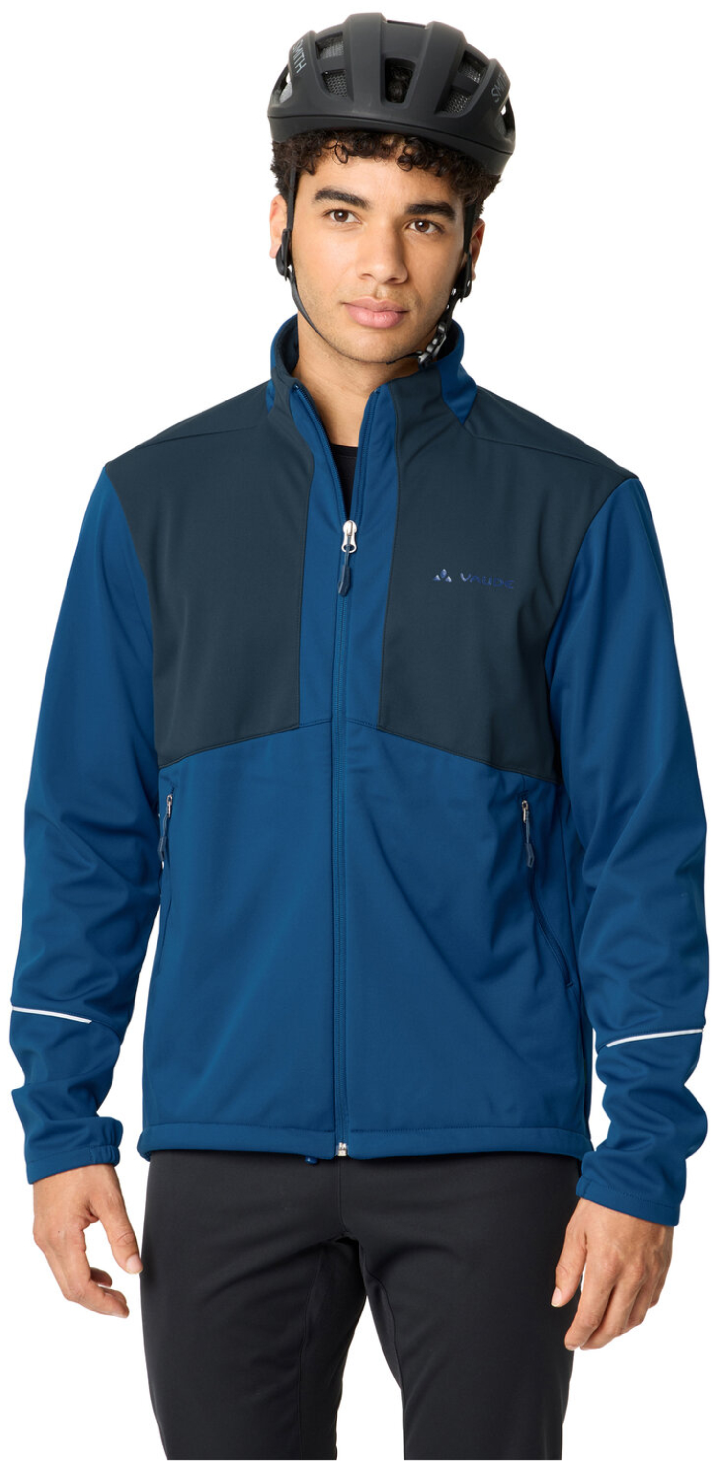 VAUDE Heren Wintry Jas V everest blauw