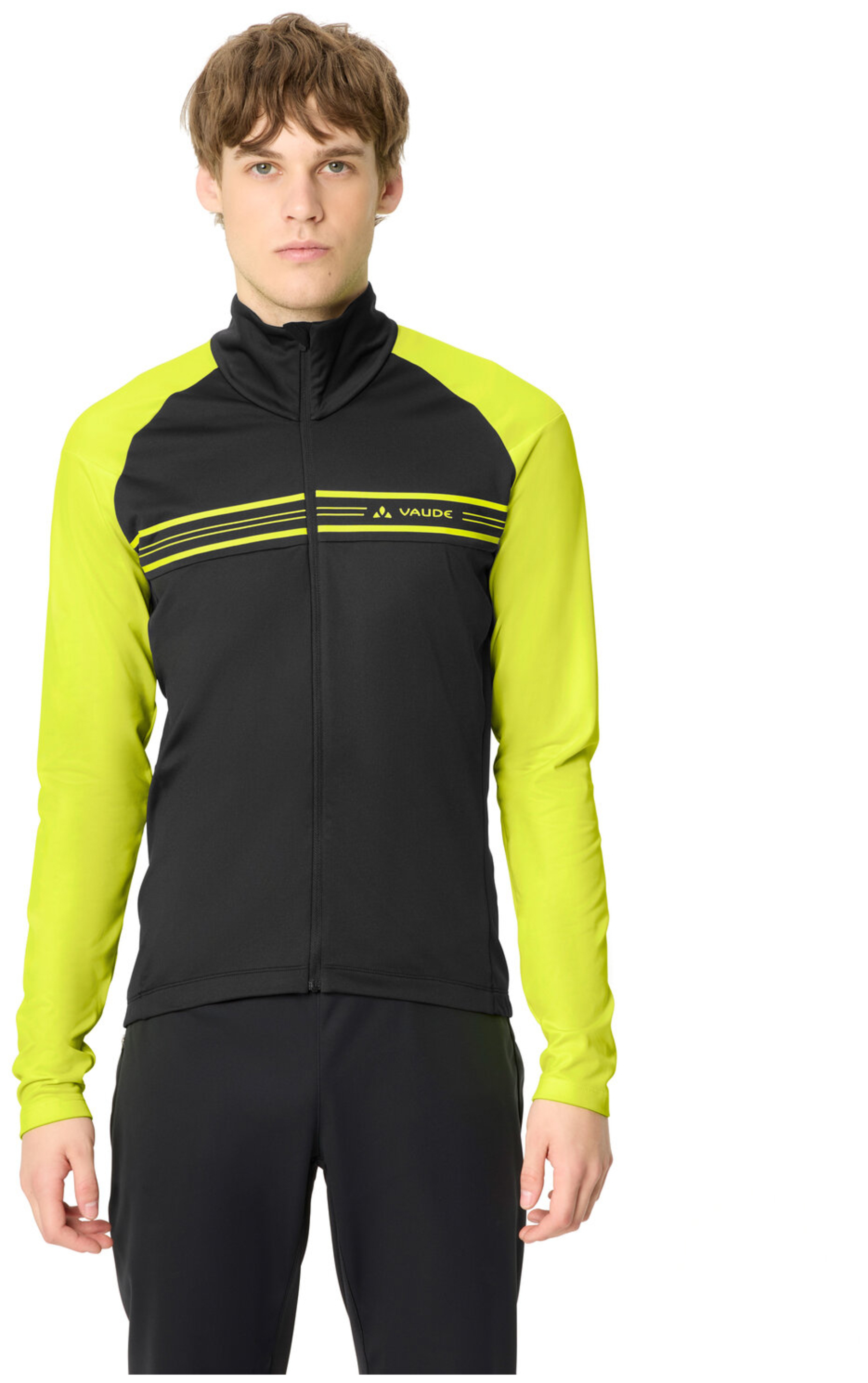 VAUDE Heren Posta LS Tricot II neon geel
