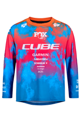Cube MTB Jersey ROOKIE X Actionteam lange mouw black´n´blue
