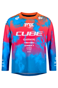 Cube MTB Jersey ROOKIE X Actionteam lange mouw black´n´blue