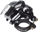 Shimano Altus FD-M370 Voorderailleur 3x9-speed Klem Dual-Pull zwart/zilver