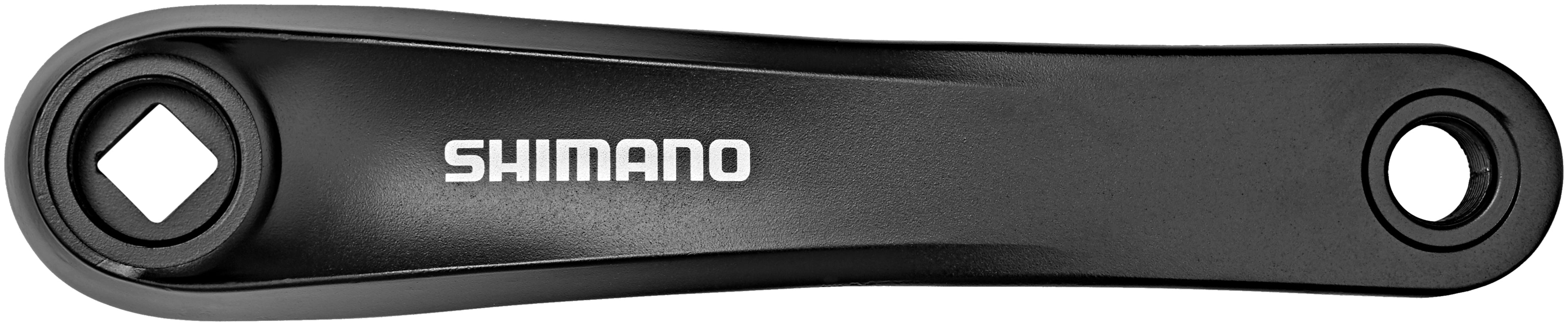Shimano FC-TY501 crankstel 6/7/8-speed 42-34-24 tanden met kettingkastring zwart