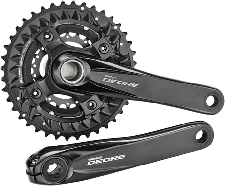 Shimano - Crankstel 3 x 10 Speed - 175 mm - Zwart - FC-T521 Shimano - Crankstel 3 x 10 Speed - 175 mm - Zwart - FC-T521