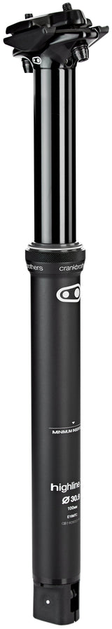 Crankbrothers Highline 3 telescopische zadelpen Ø30,9mm zwart