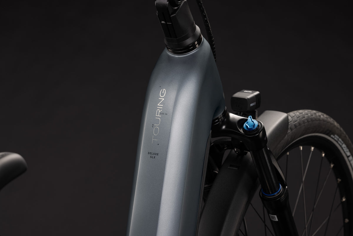 Cube Touring Hybrid Deluxe SLX 800 Easy Entry slabgrey´n´chrome (2027)