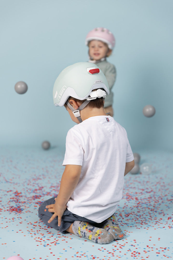ABUS Smiley 3.0 ACE LED Helm Kids pure aqua