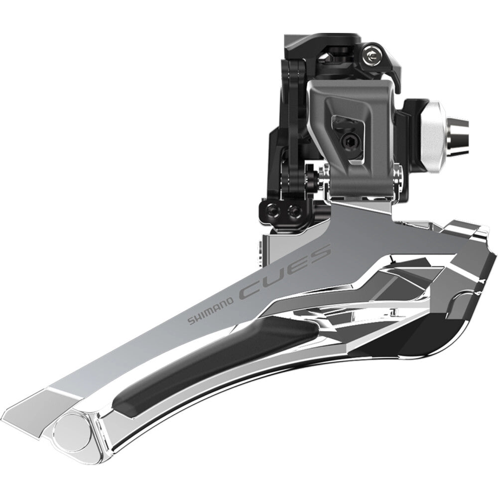 Shimano CUES FD-U6030-F 2x9/10-f DOWN-SWING DOWN-P solderen Kettingstays 62-66 Kettingblad 47mm 46-50