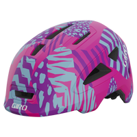 Giro Scamp II helm mat roze animal