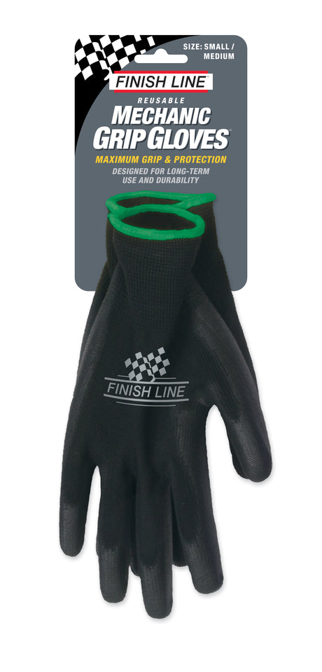 Finish Line Mechanic handschoenen zwart S/M