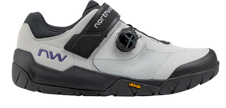 Northwave Overland Plus MTB-schoenen Lichtgrijs/Donkerpaars