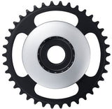 Shimano STEPS E6100 kettingblad Cl:46,5mm zonder kettingbeschermer zilver