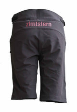Zimtstern Gravelz Shorts Dames Pirate Black/Pirate Black