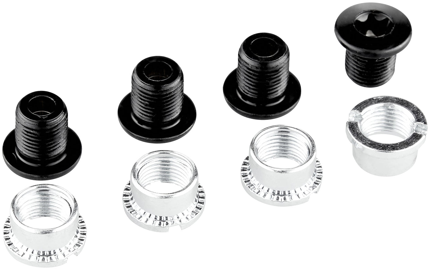 Shimano kettingbladbouten 4 stuks voor Steps SM-CRE70-B